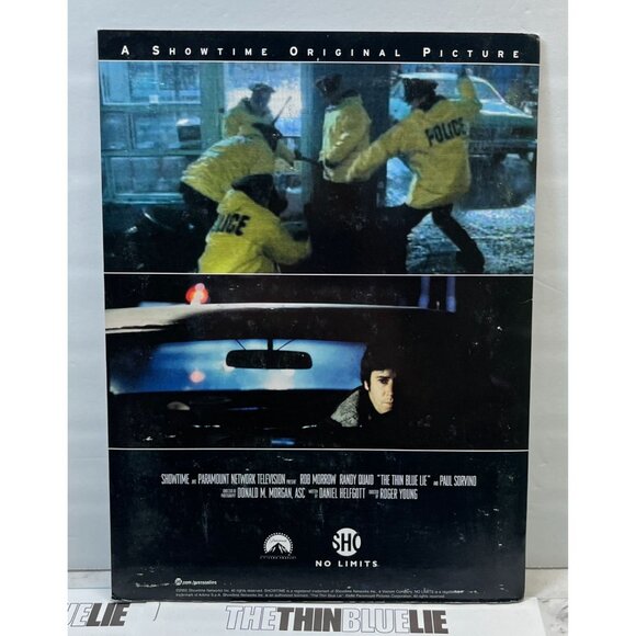 Showtime Movie Press Kit The Thin Blue Line 2000 Randy Quaid Paul Sorvino - Picture 8 of 11